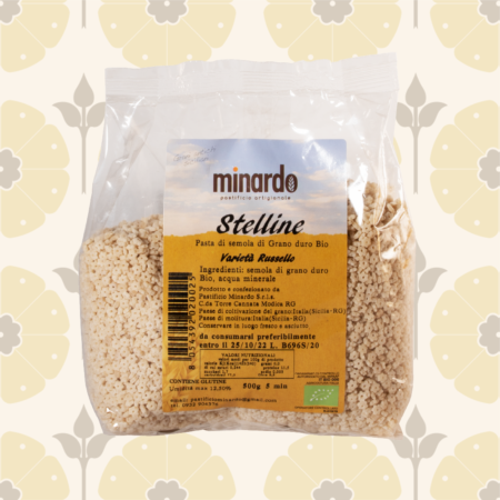 Stelline di semola di grano duro BIO - Russello - Delicatessen in Drogheria a Ragusa - Spesa online